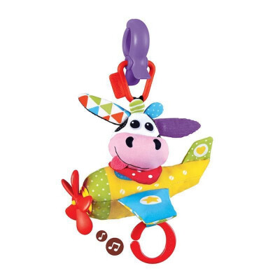Yookidoo Aeroplano Mucca sonaglio musicale, 0 mesi+