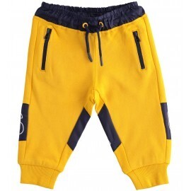 Sarabanda pantalone felpa Climbers giallo bambino