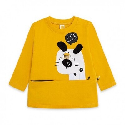 Tuc Tuc maglietta Bee Happy giallo bambino