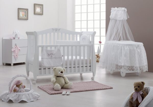 Italbaby Lettino-Divanetto Romantic Avorio, COLORE: BIANCO