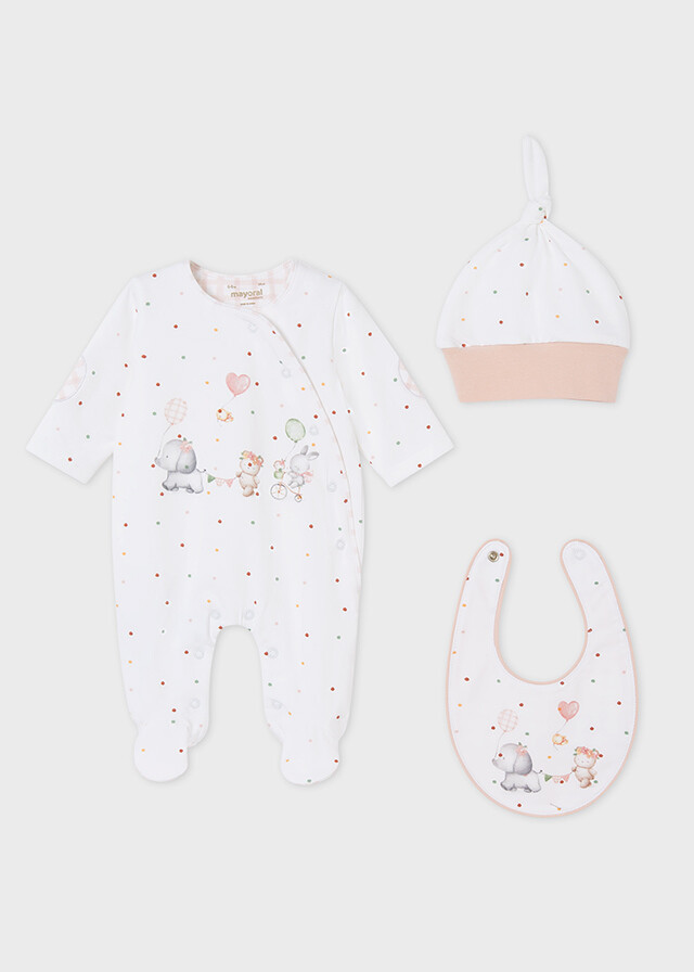 Mayoral Set nascita Blossom neonata