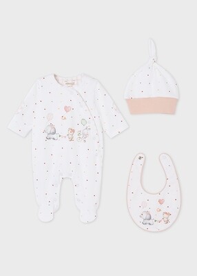 Mayoral Set nascita Blossom neonata