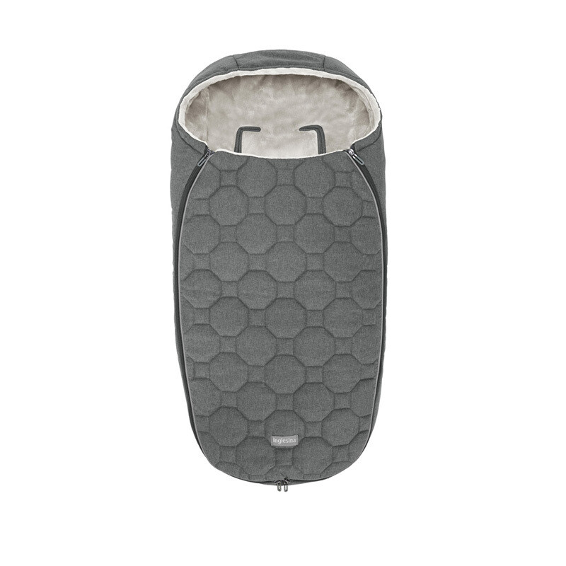 Inglesina sacco invernale passeggino Stone Grey, 0 mesi+