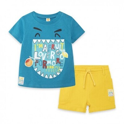 Tuc Tuc completo maglia e bermuda Fruitty Time bambino