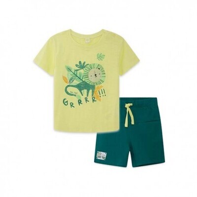 Tuc Tuc completo Jungle Verde bambino