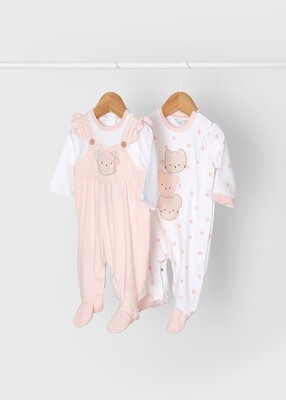 Mayoral Set 2 tutine Rosa Baby neonata