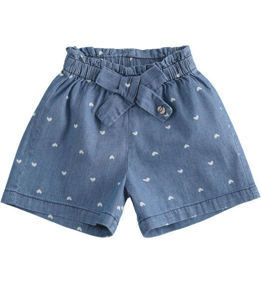 Sarabanda pantaloni Jeans Pois bambina