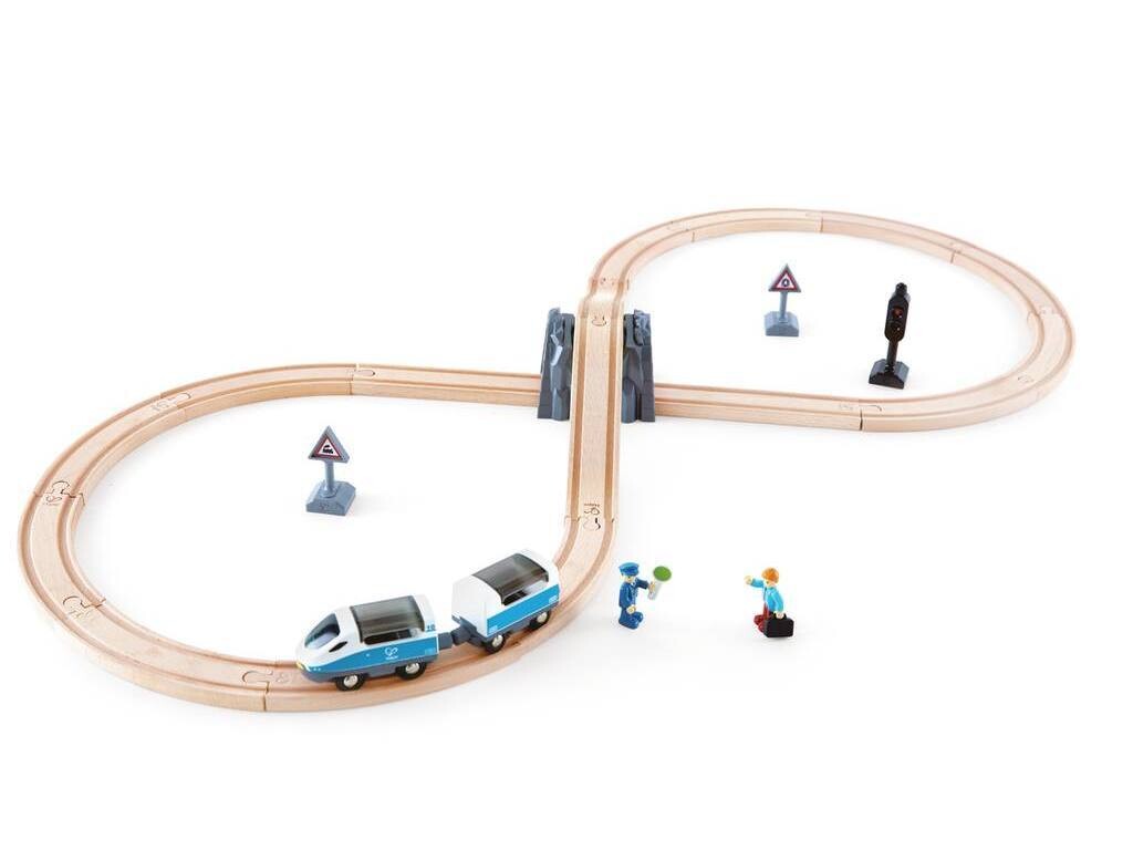 Hape Set Treno passeggeri, 3 anni+