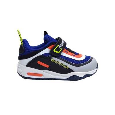 Primigi Sneakers con luci Blu Arancio bambino