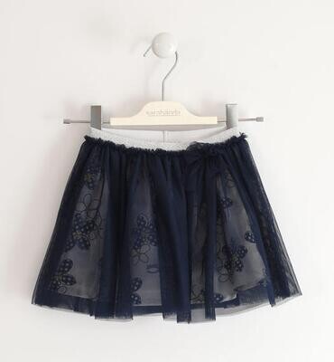 Sarabanda gonna tulle 500 Navy bambina