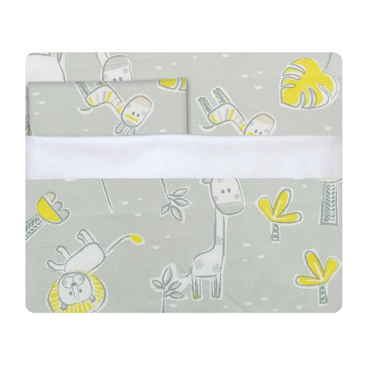 Fantasy Set Lenzuola Maxiculla Safari Grigio
