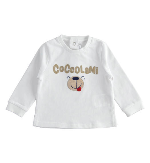 Minibanda maglia Coccolami Bianco neonato