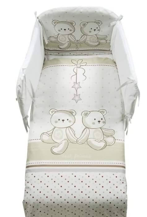 Italbaby Set piumino Amici Avorio, 0 mesi+