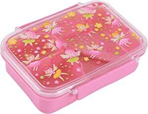 I-Drink Lunch Box con posate Fate Rosa, 4 mesi+