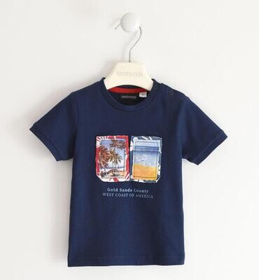 Sarabanda T-Shirt Navy bambino