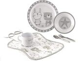 Jane&#39; Set pappa Grigio 6 Pz, 4 mesi+