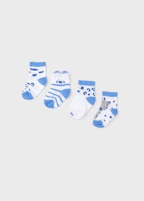 Mayoral Set 4 calze Dream Blue neonato