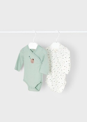 Mayoral Set 2 Body Verde neonata