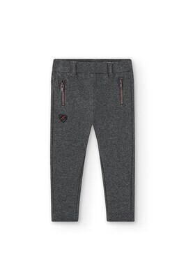 Boboli pantalone Zip Grigio bambina