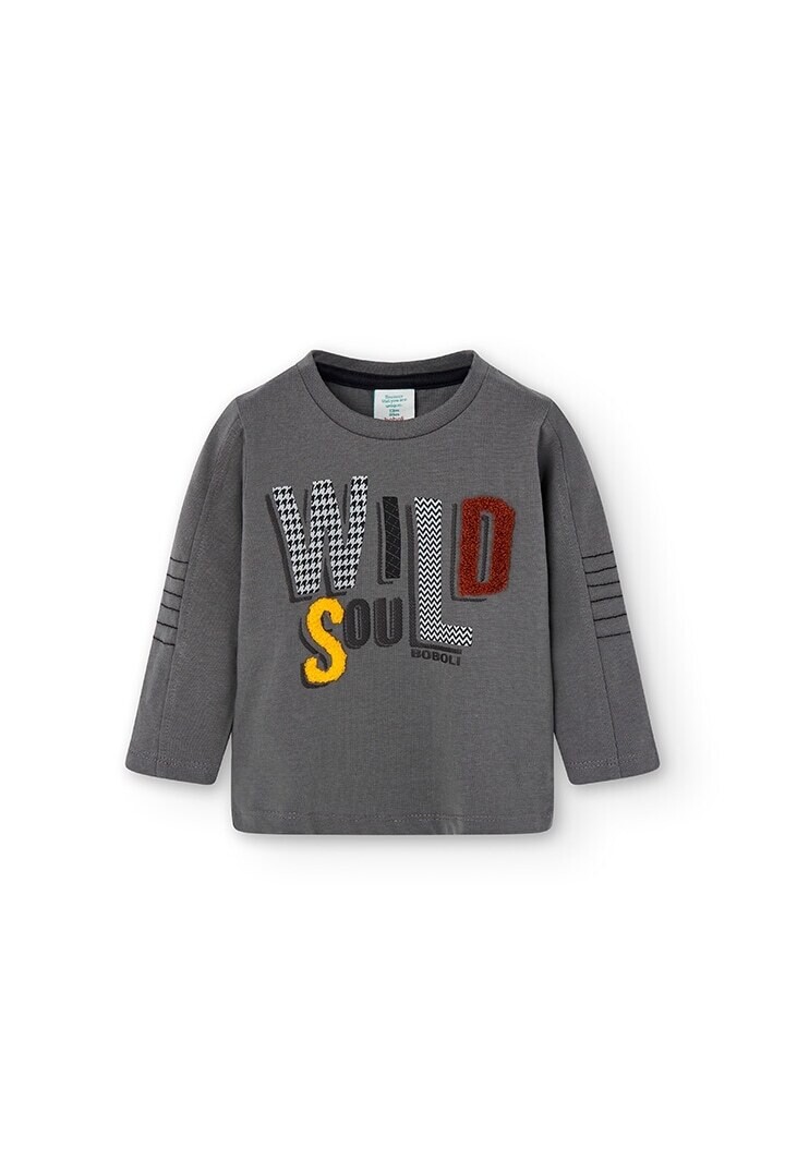 Boboli maglia Wild Soul grigio bambino