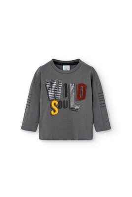 Boboli maglia Wild Soul grigio bambino