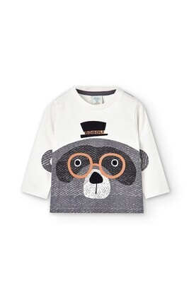 Boboli maglia Orso panna bambino