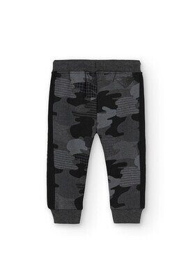 Boboli pantalone Camouflage Grigio bambino