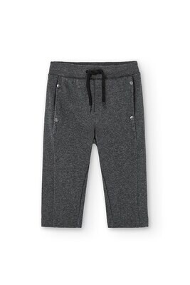 Boboli pantalone flanella grigio bambino