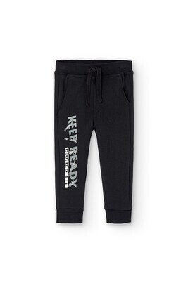 Boboli pantalone Keep Ready Nero bambino