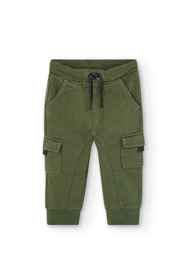 Boboli pantalone felpato Verde bambino