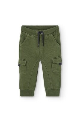Boboli pantalone felpato Verde bambino