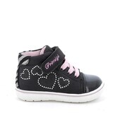 Primigi Sneakers Cuori Nero bambina