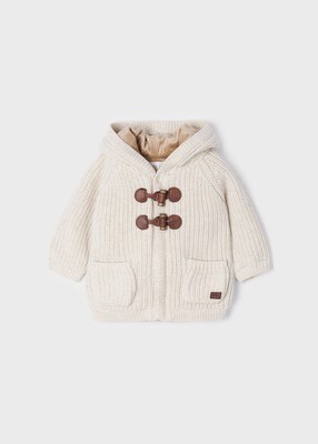 Mayoral Giacca Tricot Panna neonato