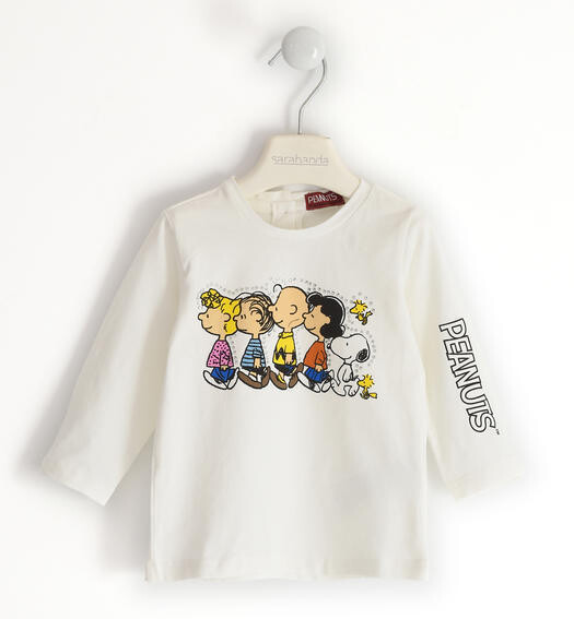 Sarabanda maglia Peanuts panna bambina