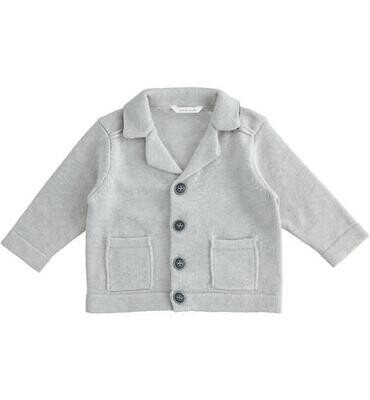 Minibanda giacca Tricot Grigio neonato