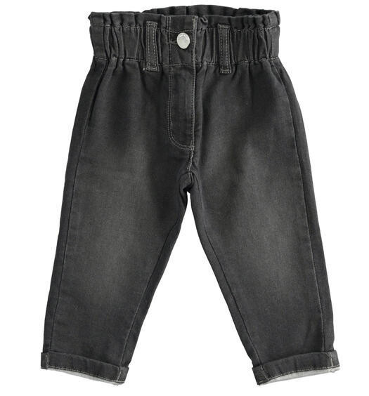 Sarabanda Jeans morbido Nero bambina