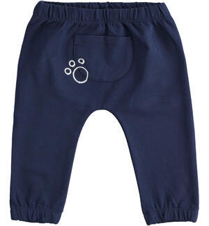 Minibanda pantalone Zampa Blu neonato