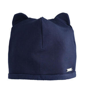 Sarabanda cappello con orecchie Blu bambina