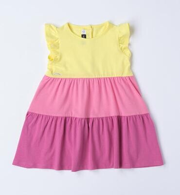 Sarabanda abito colorato Giallo bambina