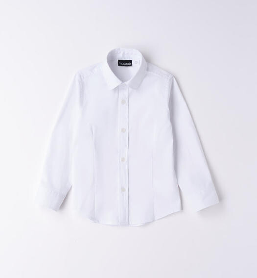 Sarabanda camicia Cotone Bianco bambino