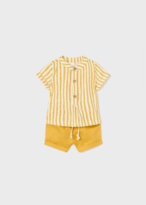 Mayoral completo camicia Banana neonato