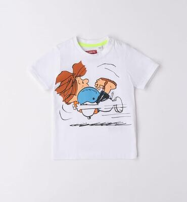 Sarabanda maglia Peanuts Bianco bambino