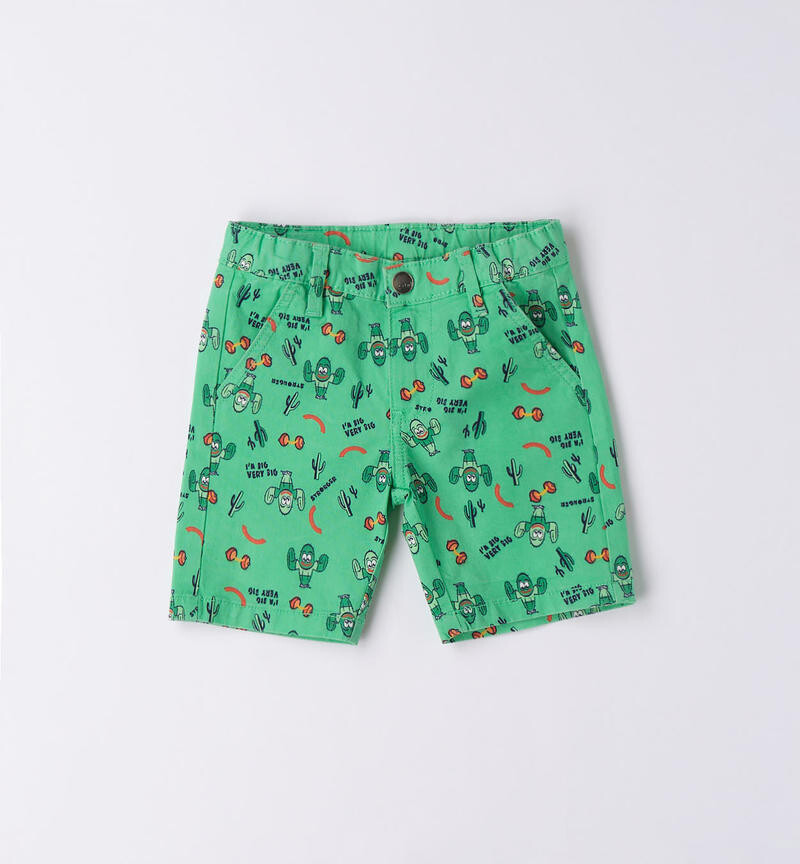 Sarabanda pantalone corto Cactus Verde bambino