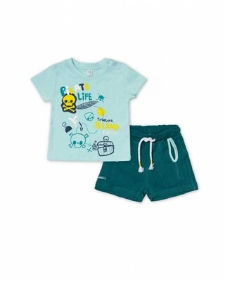 Tuc Tuc completo Treasure Island Verde bambino