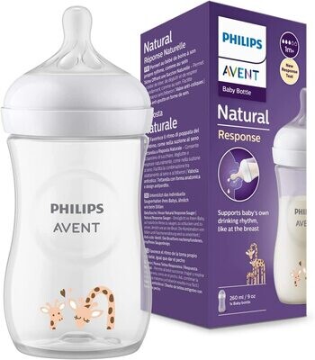 Philips Avent Biberon Natural Response 3.0 Giraffa 260 ml