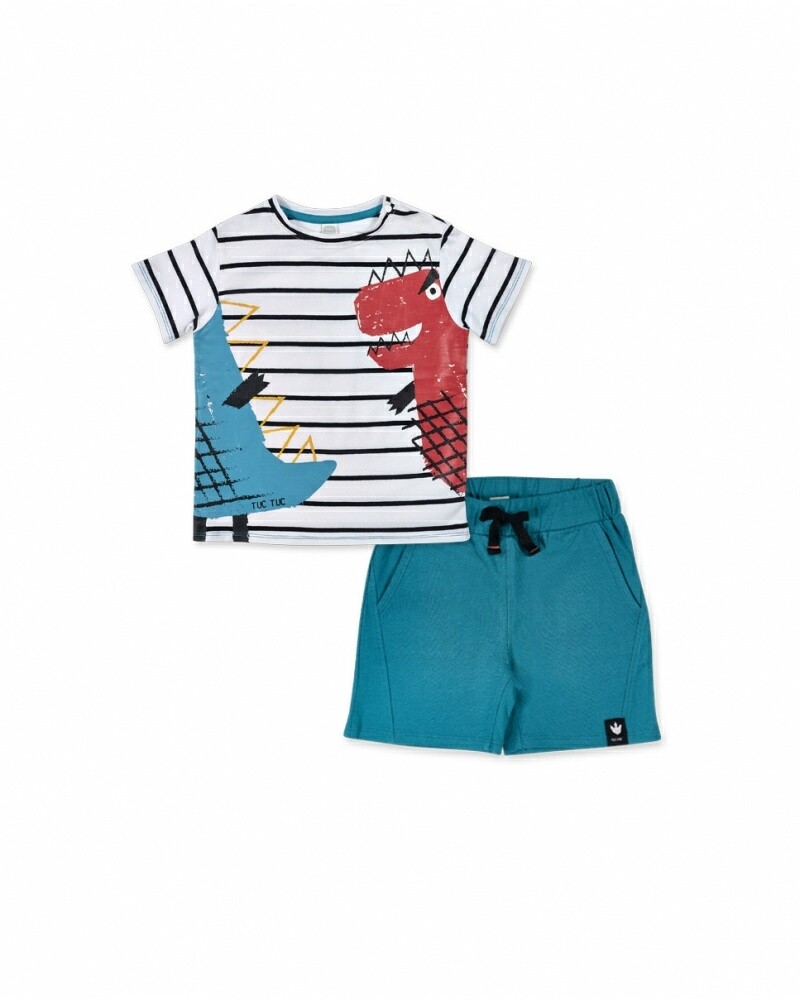 Tuc Tuc completo Dinosauro Juicy bambino