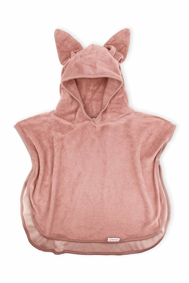 Bamboom Poncho Rosa neonata, 2-4 anni