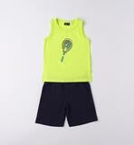 Sarabanda completo canotta Tennis Fluo bambino