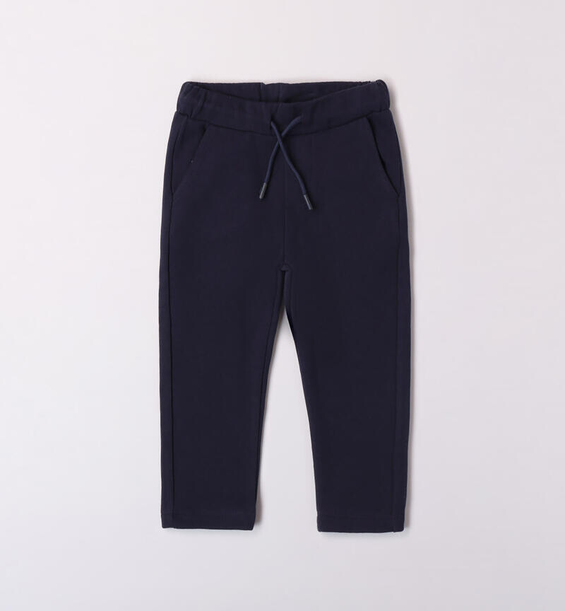 Sarabanda pantalone felpa Blu Navy bambino
