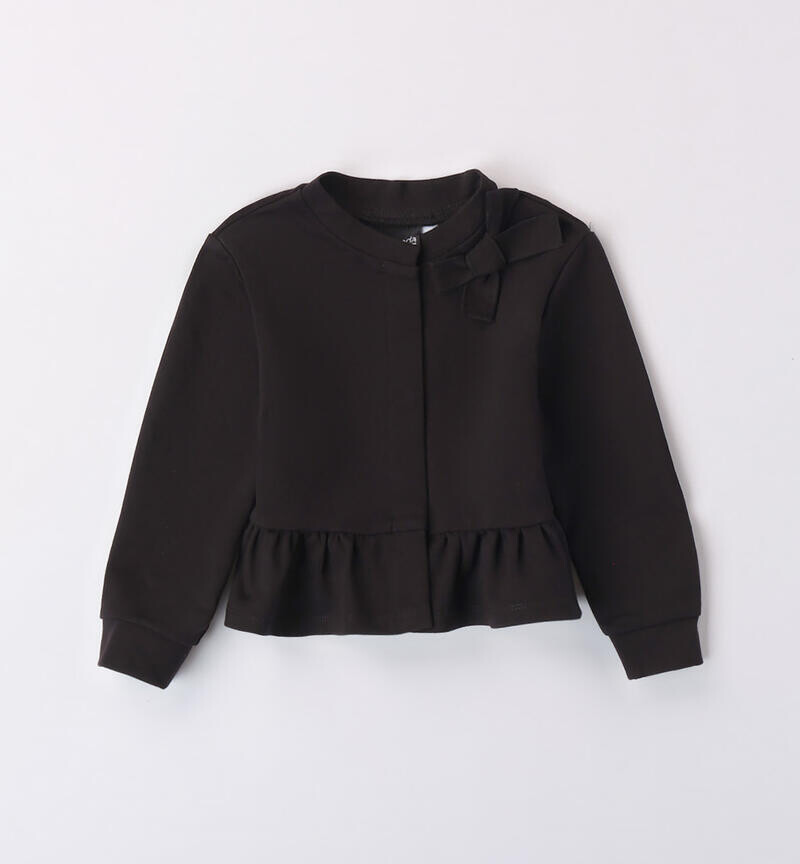 Sarabanda giacca fiocco Nero bambina